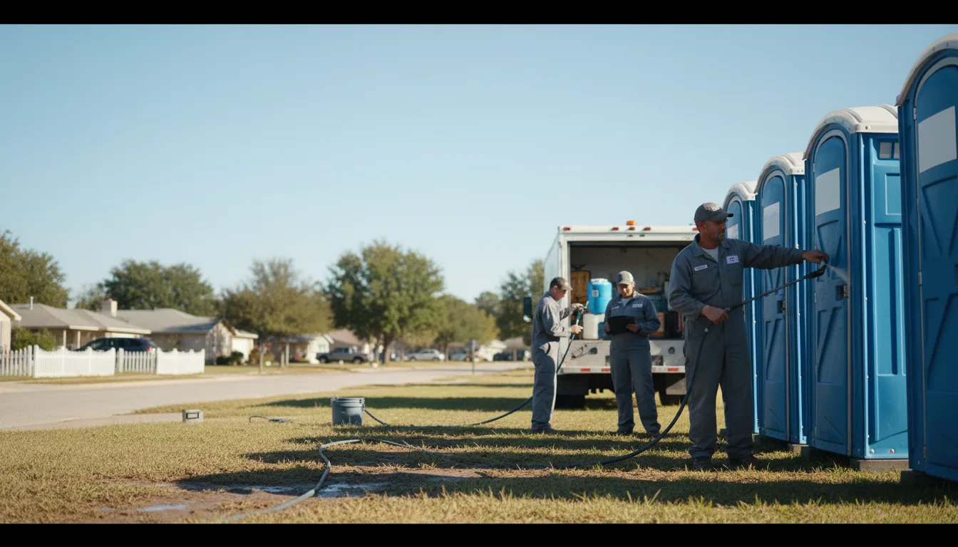 Long-Term Portable Toilet Rental in Colwell, IA near me